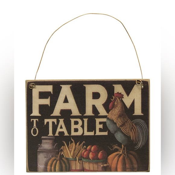 *Farm To Table Rooster Ornament - Picture 12 of 12
